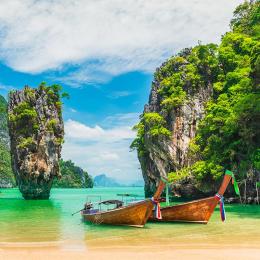 bateaux dans une baie