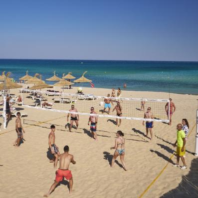 volley beach