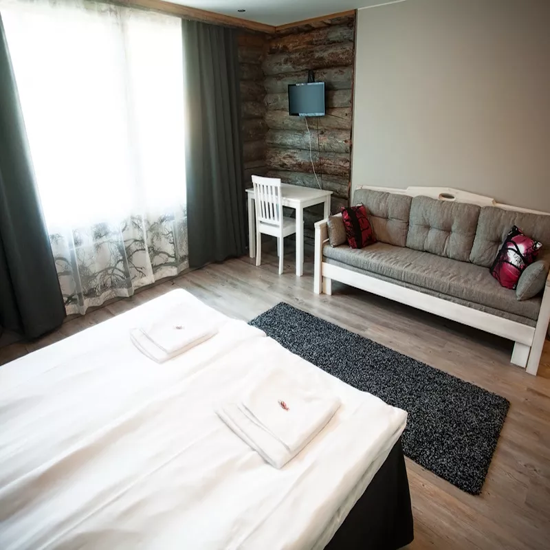Image 14 du séjour Séjour Activités Hôtel Samperin Savotta en Lodge "Au coeur de la Laponie" à Rovaniemi, Finlande