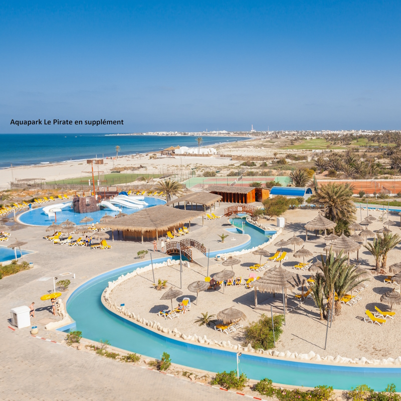 Tunisie - Djerba - Hôtel Djerba Aqua Resort 4* - Bagage inclus