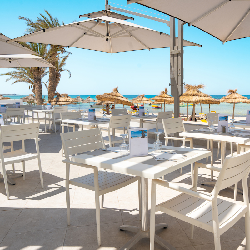 terrasse plage