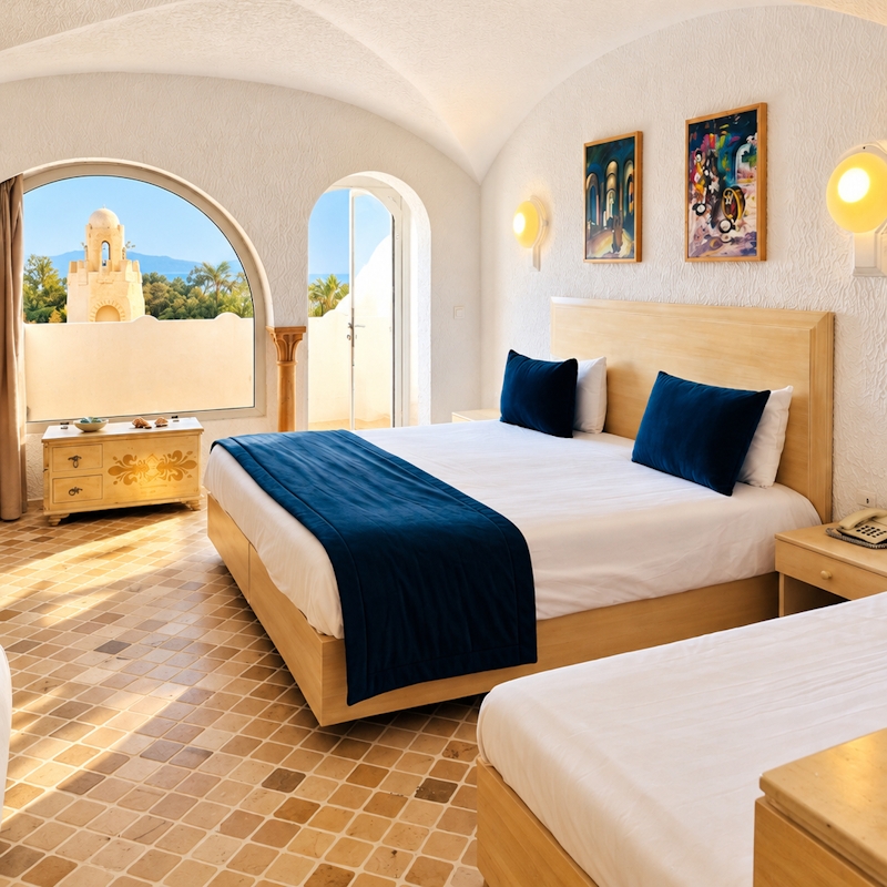 Hôtel Tunisie à Hammamet, lella baya et thalasso 4